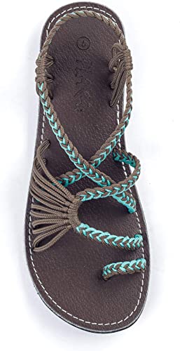 Plaka Palm Leaf Women’s Flip Flop Sandals