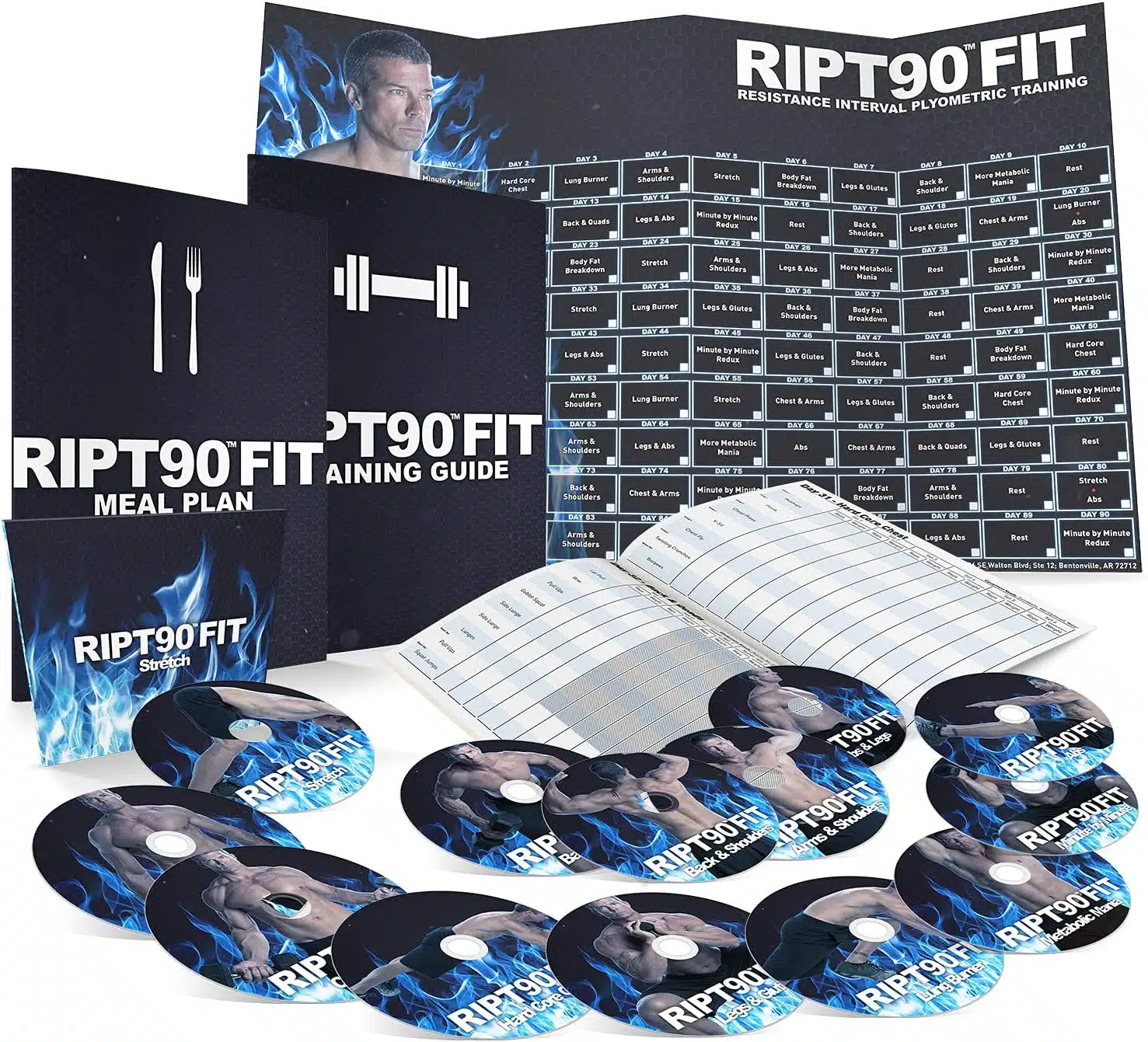 RIPT90 FIT: 90 Day Workout Program