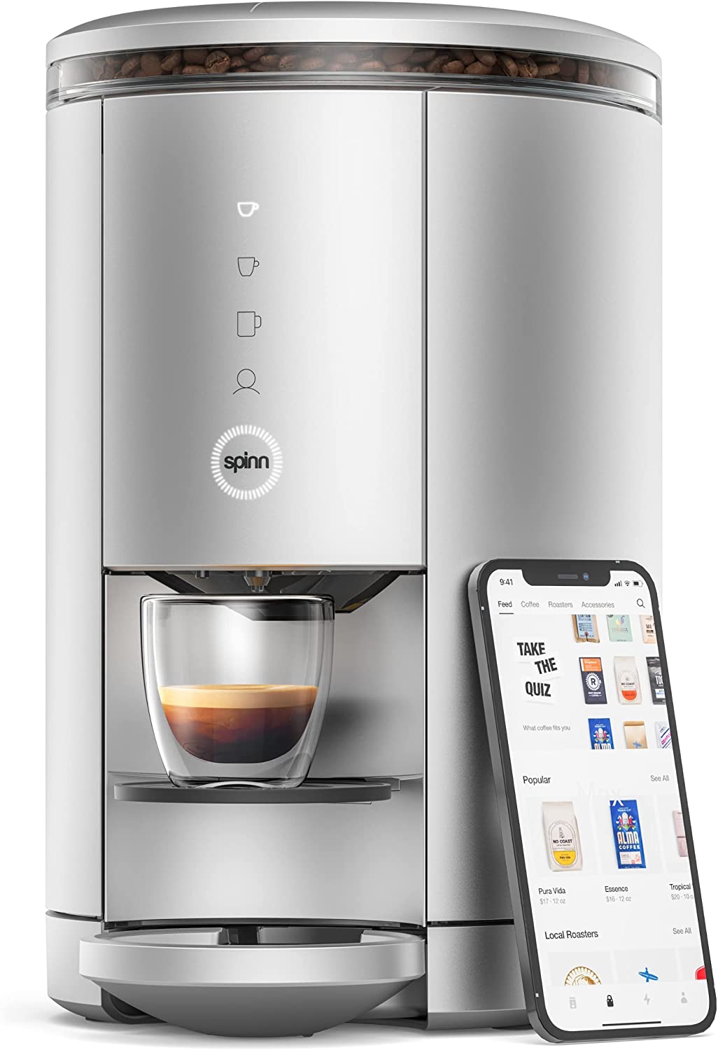 SPINN Single Serve Coffee Maker