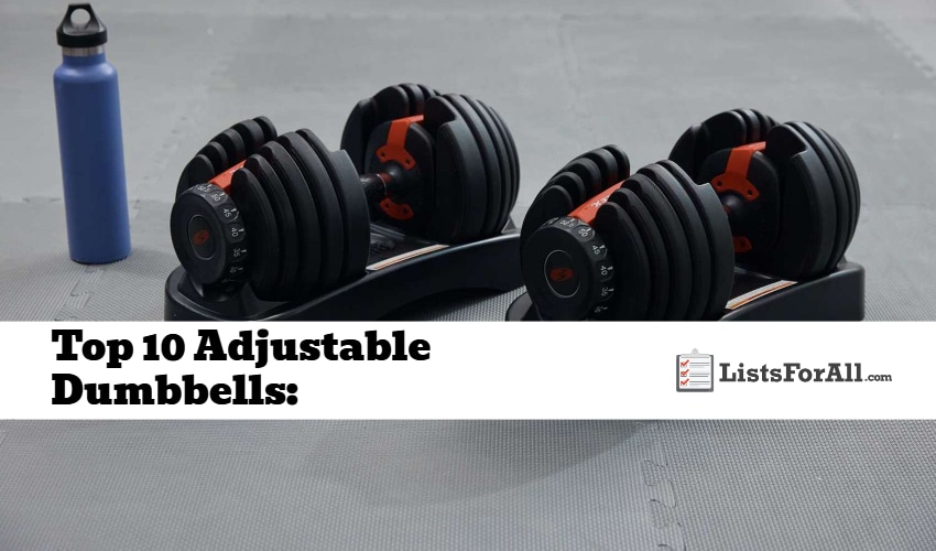 Best Adjustable Dumbbells