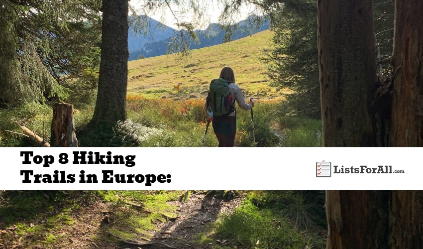 Best Hiking Trails in Europe