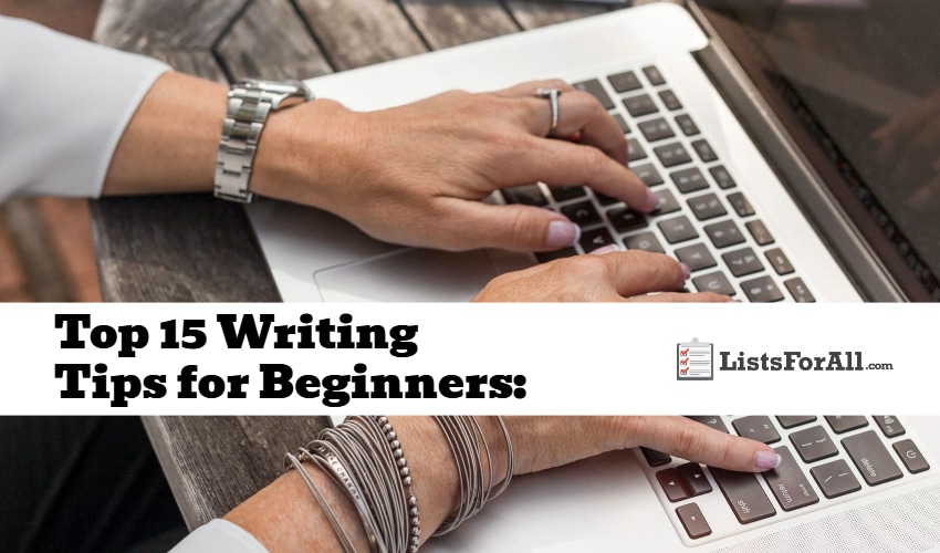 Best Writing Tips for Beginners