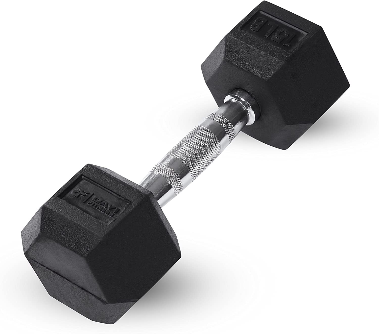 Day 1 Fitness Rubber Dumbbells