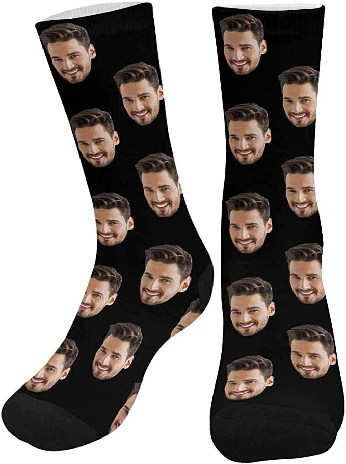 InterestPrint Custom Face Socks