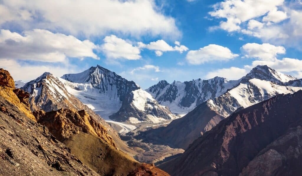 Pamir and Tien Shan Mountains Hiking Trail