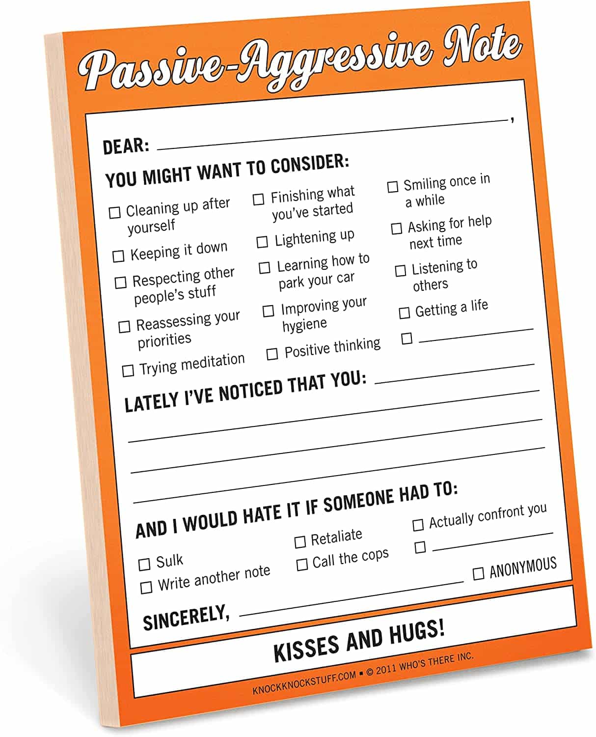 Passive Aggressive Notepad