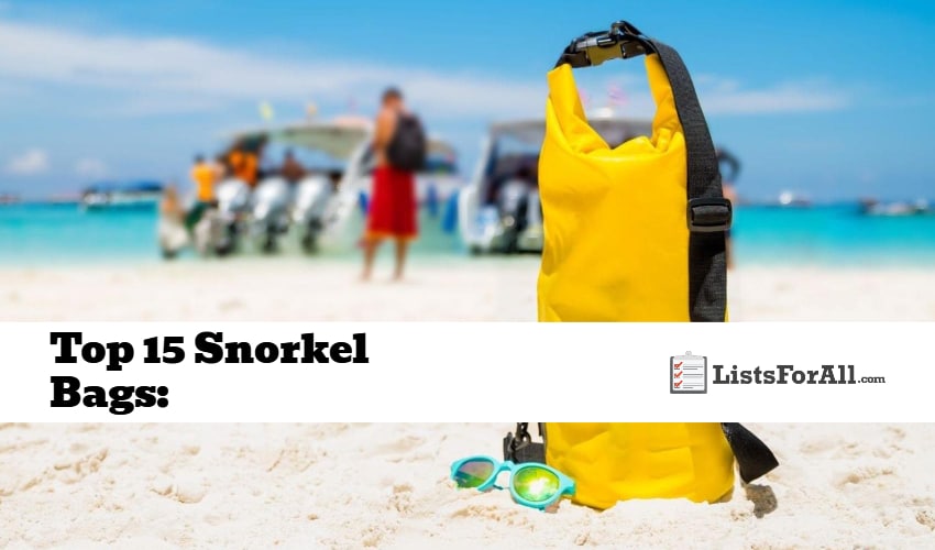 Best Snorkel Bags