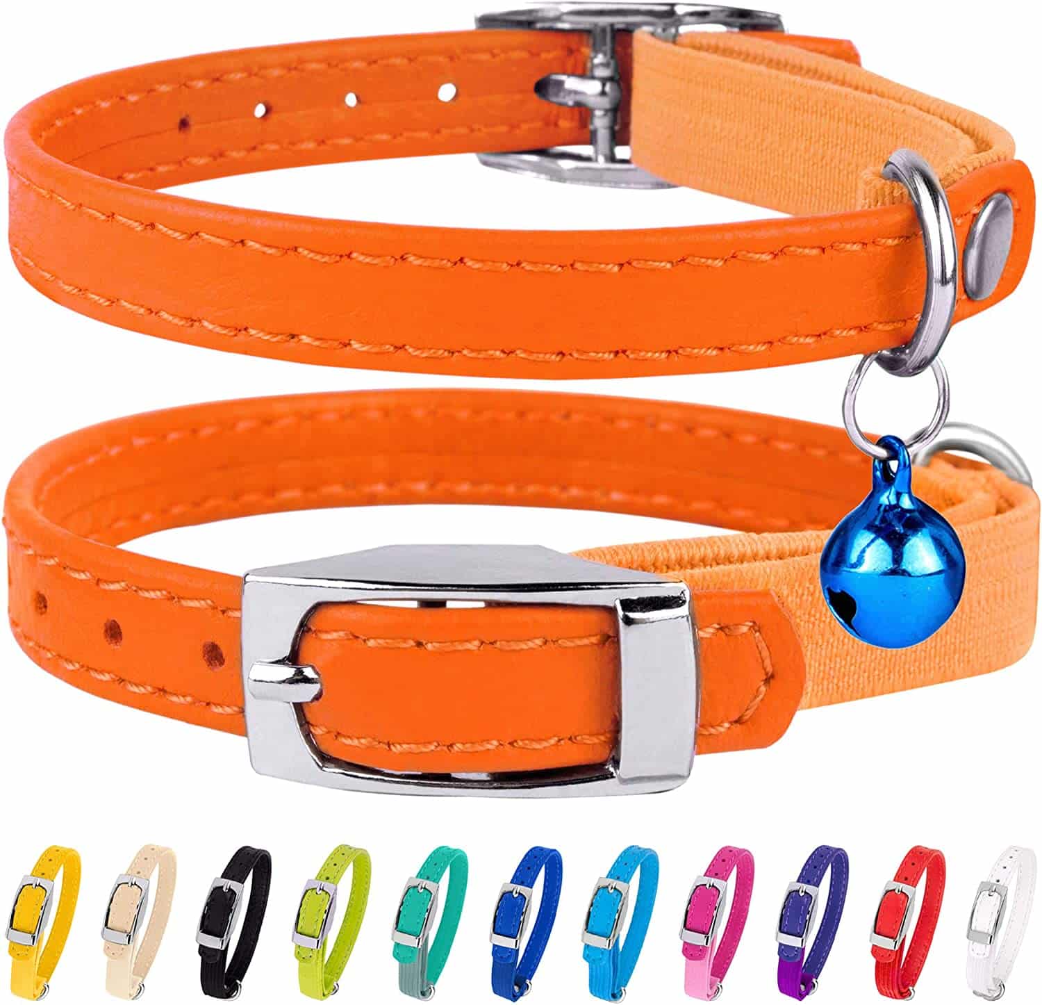CollarDirect Leather Cat Collar