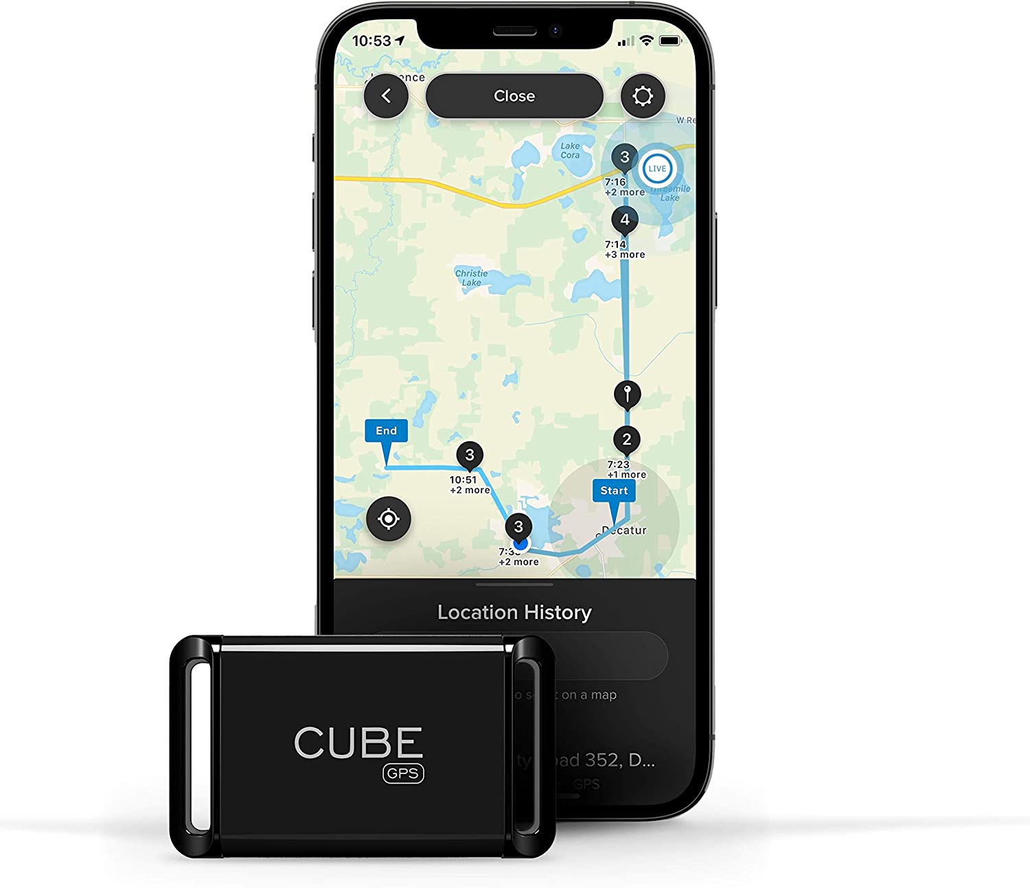 Cube Real Time GPS Tracker