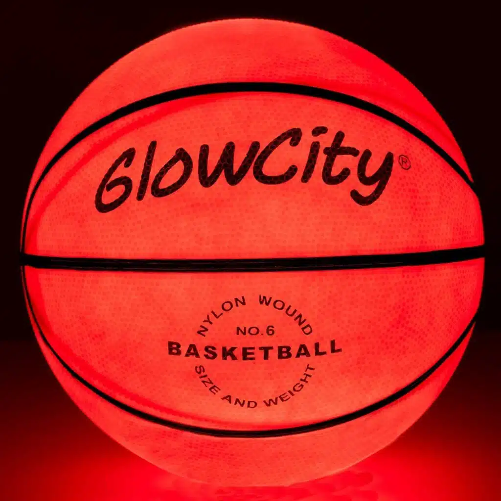 GlowCity Glow in the Dark Basketball