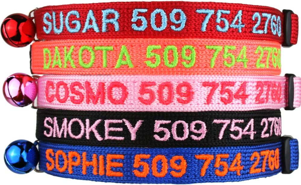 GoTags Personalized Cat Collar