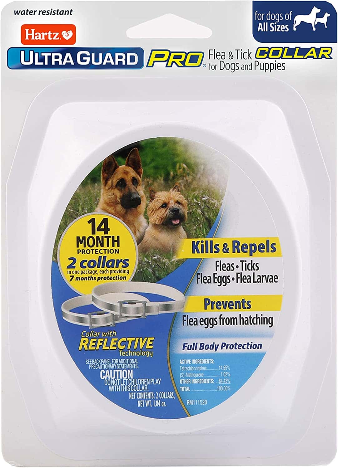 Hartz UltraGuard Pro Flea & Tick Collar for Dogs