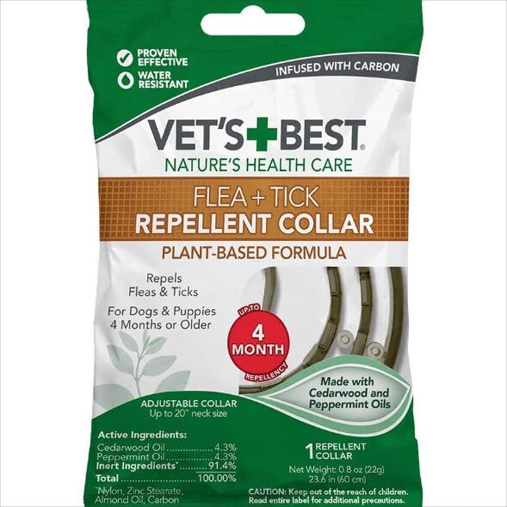 Vet’s Flea and Tick Repellent Collar for Dogs