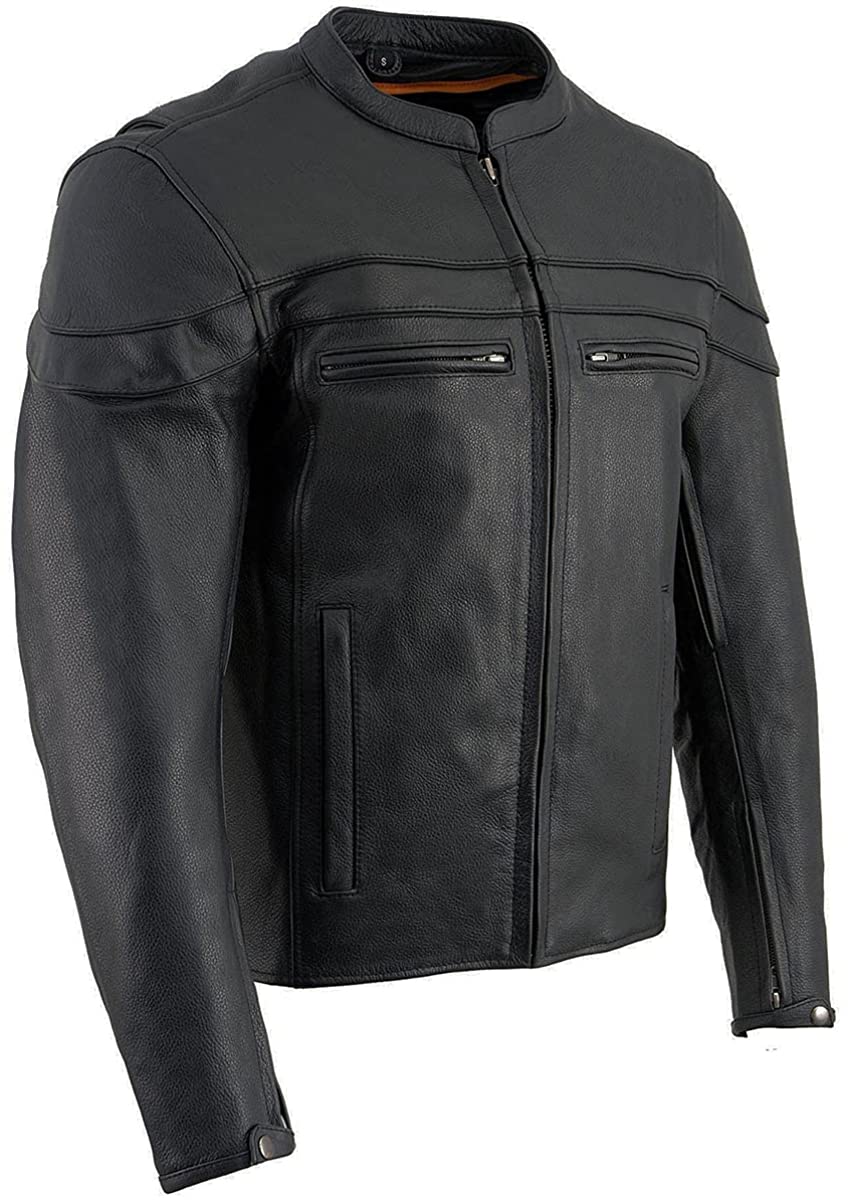 Milwaukee Black Leather Jacket