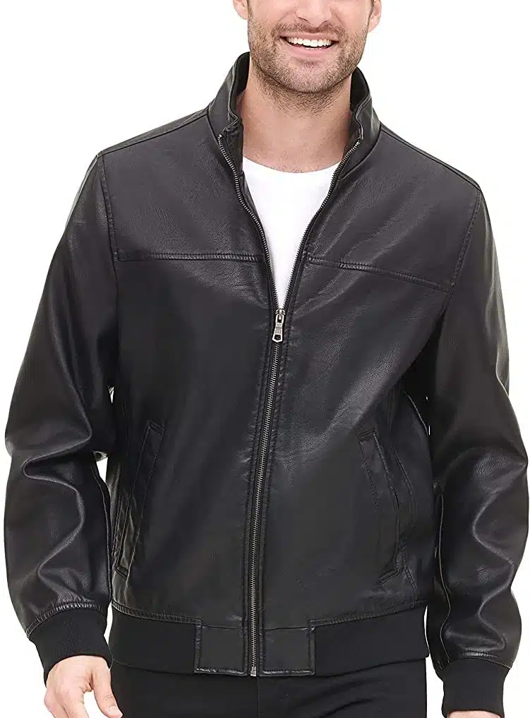 Tommy Hilfiger Black Leather Jacket