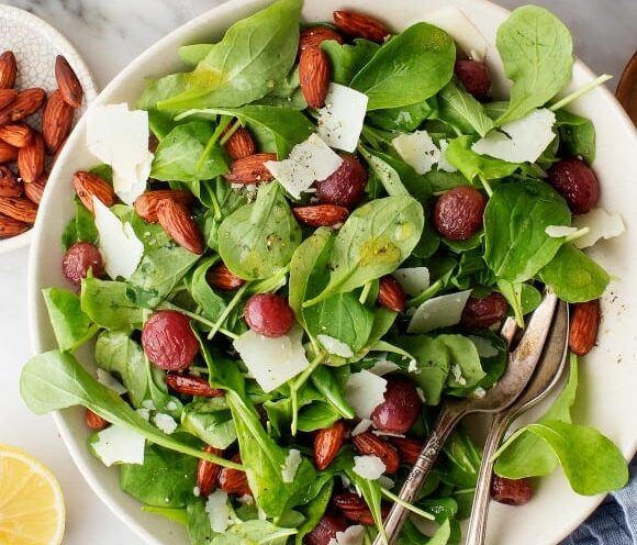 Arugula Salad with Lemon Vinaigrette