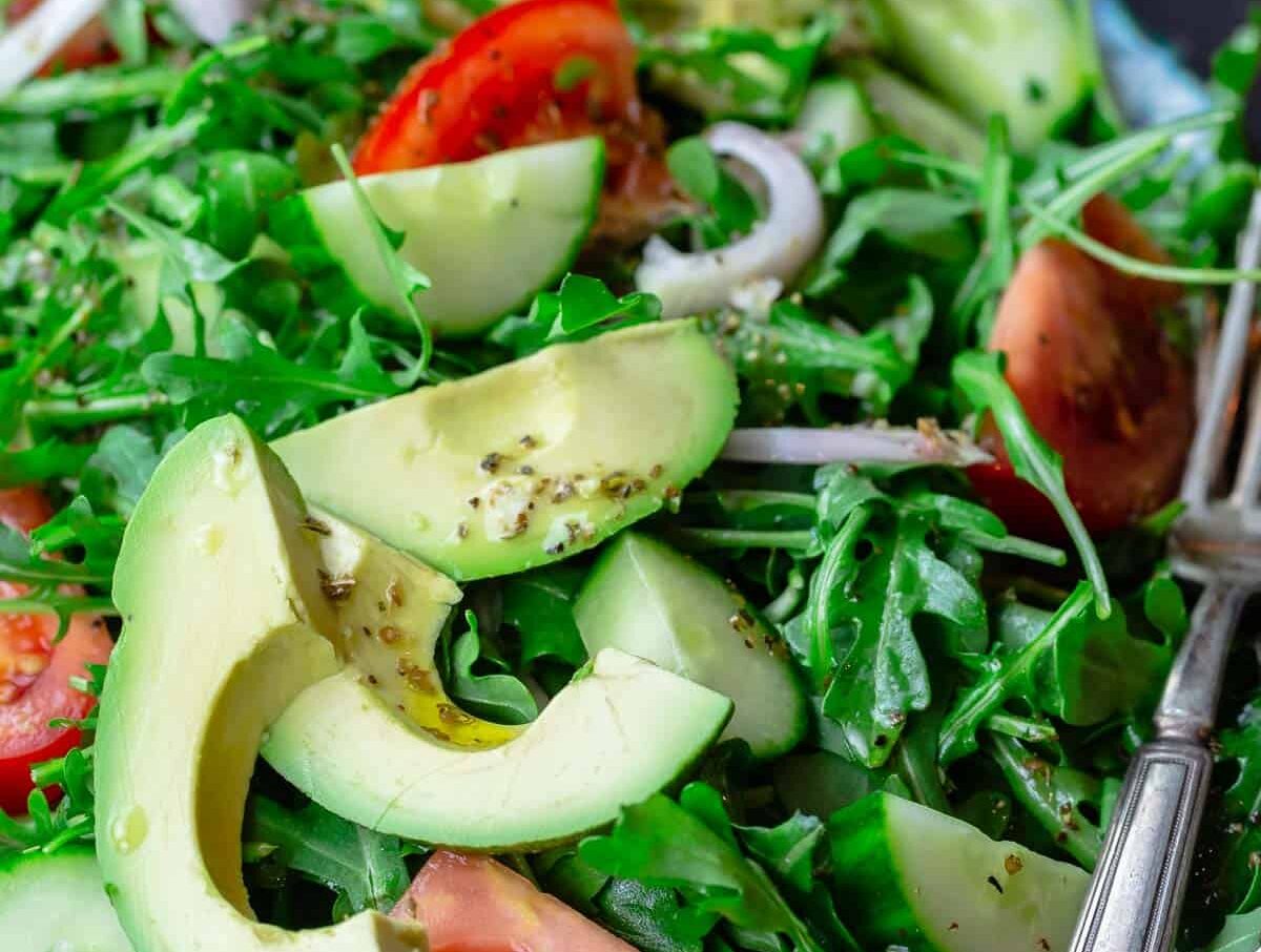 Avocado Arugula Salad