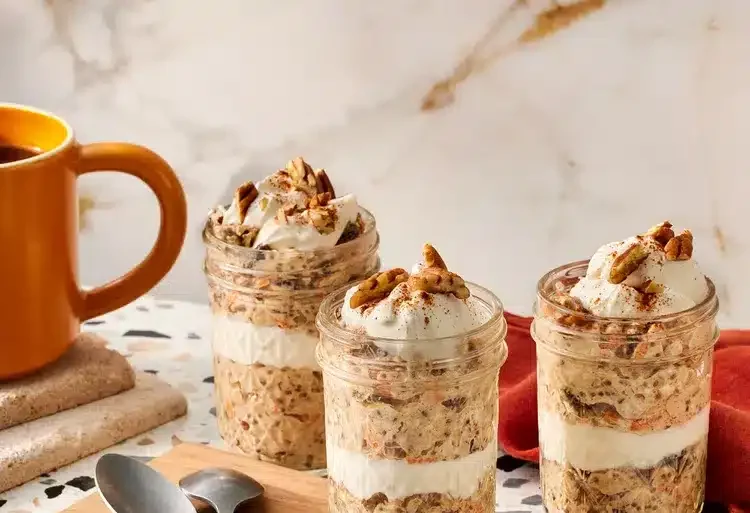 Carrot Cake Overnight Oats