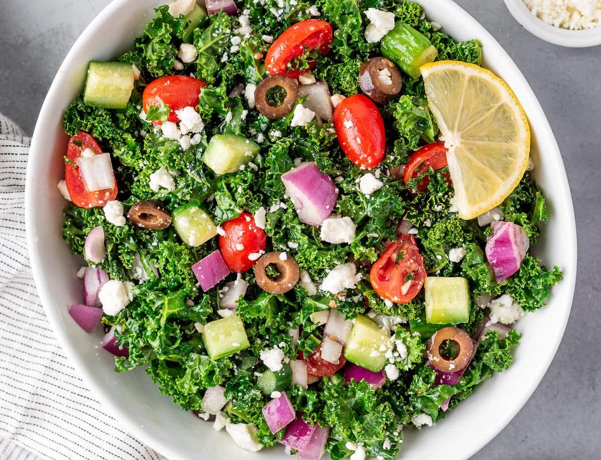 Greek Kale Salad