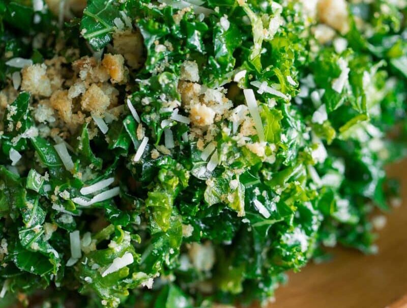 Lemon Parmesan Kale Salad