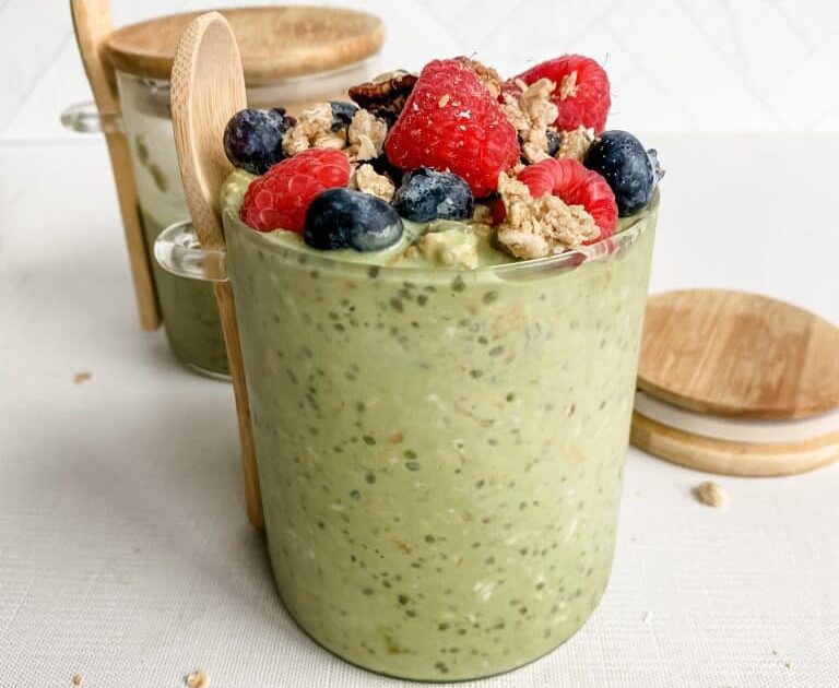 Matcha Green Tea Overnight Oats