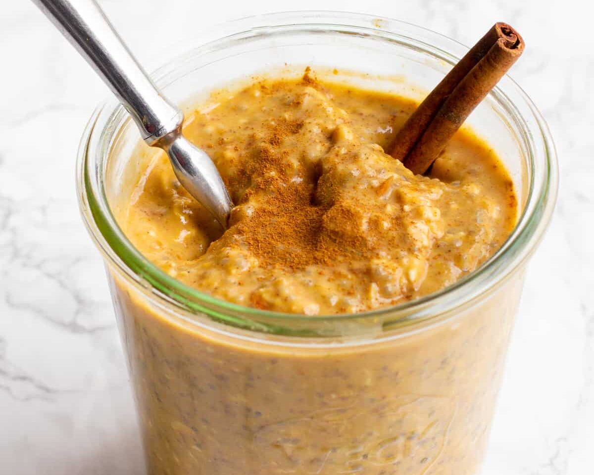 Pumpkin Spice Overnight Oats