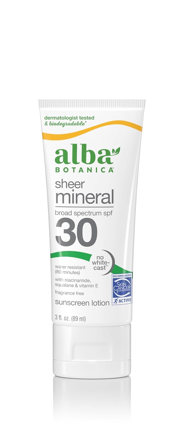 Alba Botanica Sensitive Mineral Sunscreen SPF 30