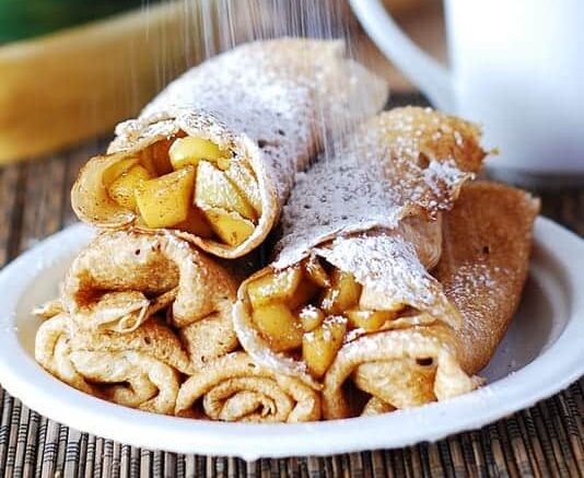 Apple Cinnamon Crêpes