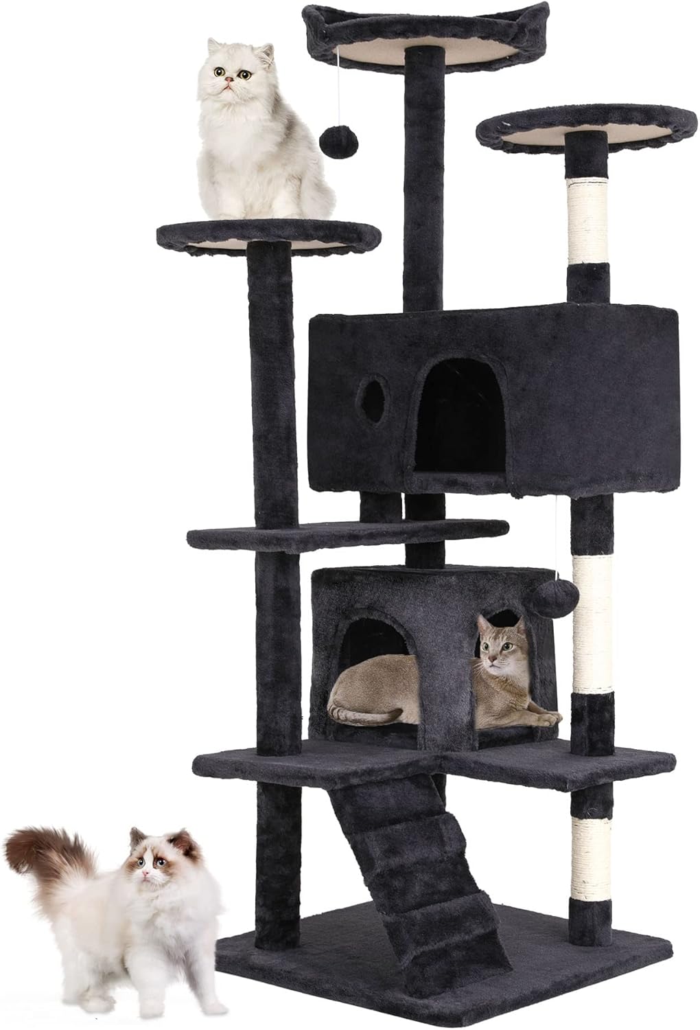 BestPet 54in Cat Tree Tower