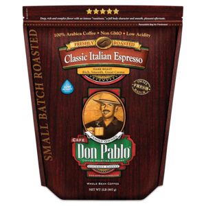 Cafe Don Pablo Gourmet Coffee Classic Italian Espresso
