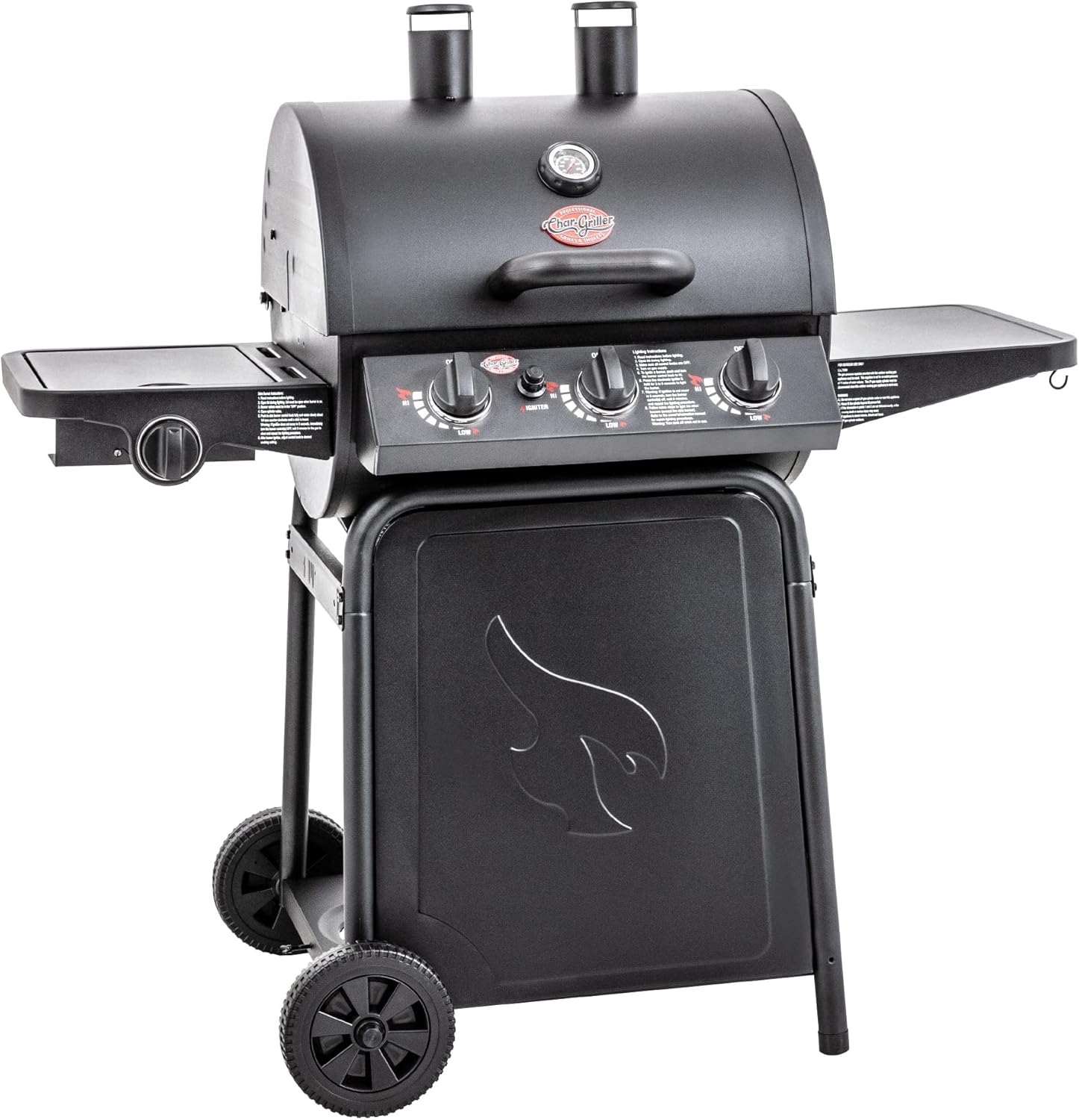Char-Griller E3001 Grillin' Pro 3-Burner Gas Grill