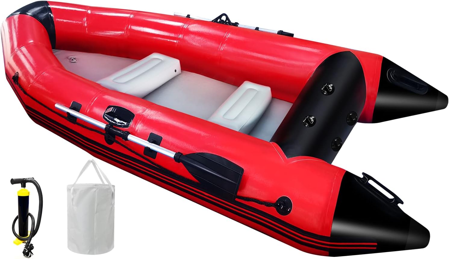 Dinghy Boats, 3 Person Inflatable Fishing Kayak