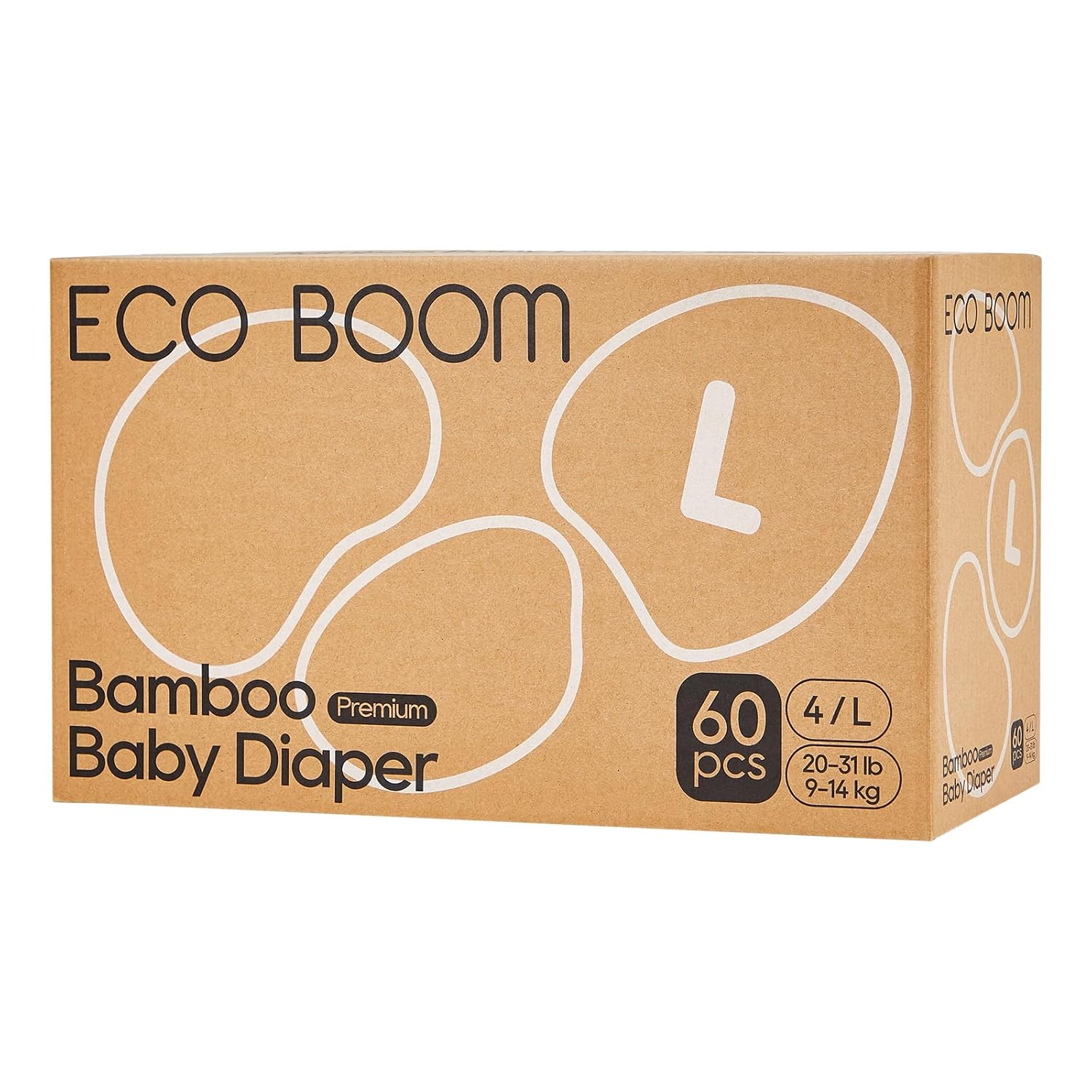 ECO BOOM Diapers, Viscose from Bamboo Diapers