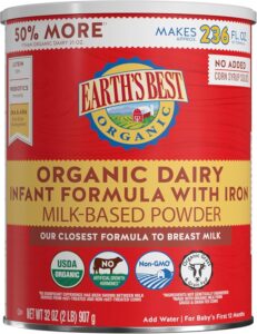 Earth’s Best Organic Baby Food