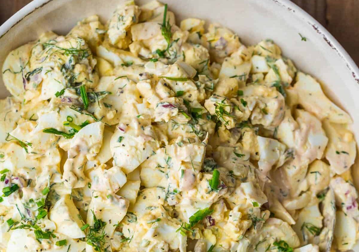 Egg Salad Recipe with the Best Dressing