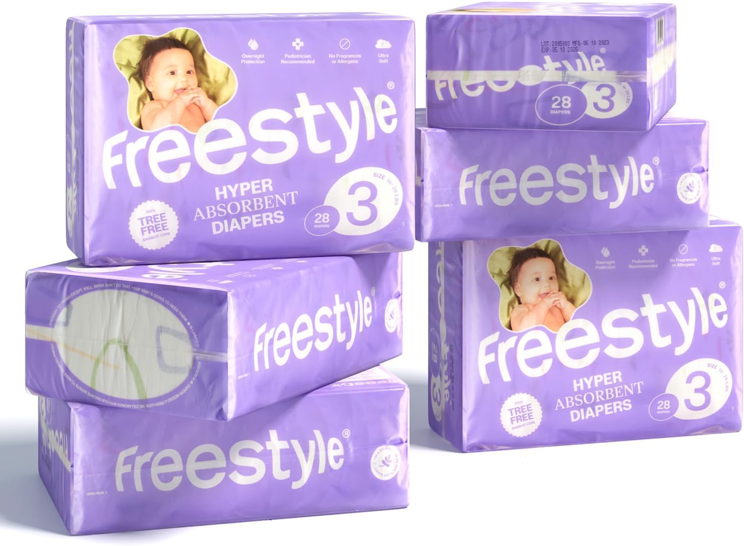 Freestyle Hyper Absorbent Diapers