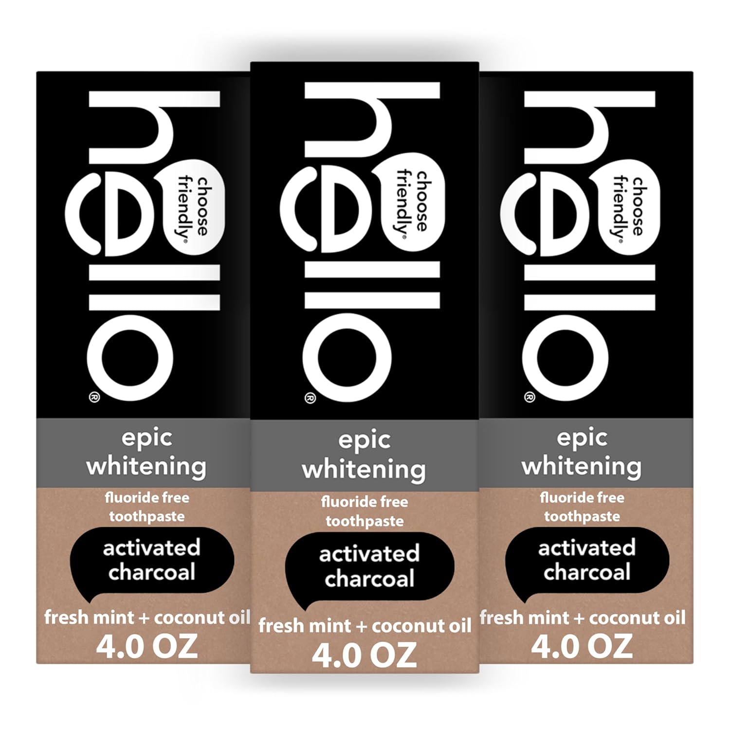 Hello Oral Care Activated Charcoal Toothpaste