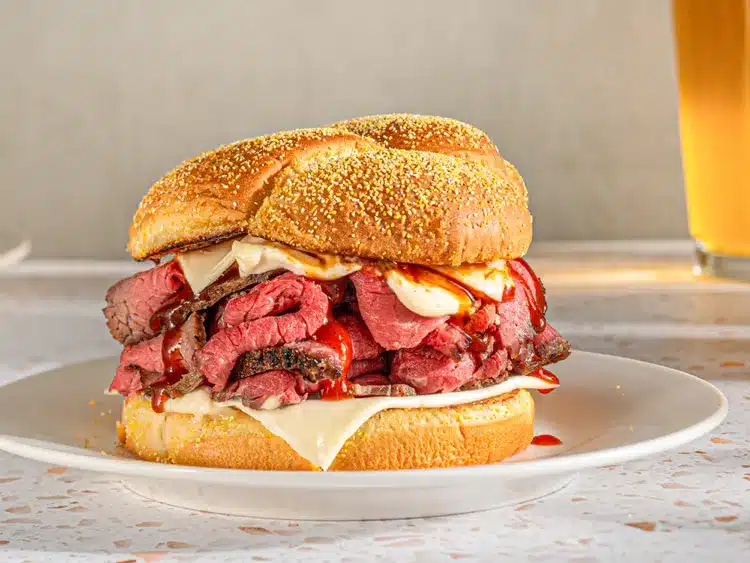 Homemade Roast Beef Sandwich