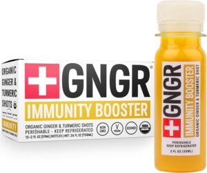 Immunity Booster Organic Ginger and Turmeric Shot