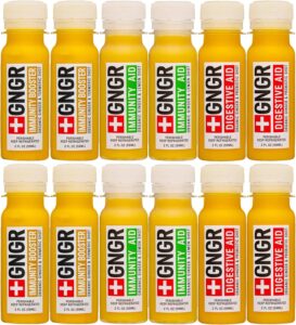 Immunity Sampler Organic Ginger Wellness Shots
