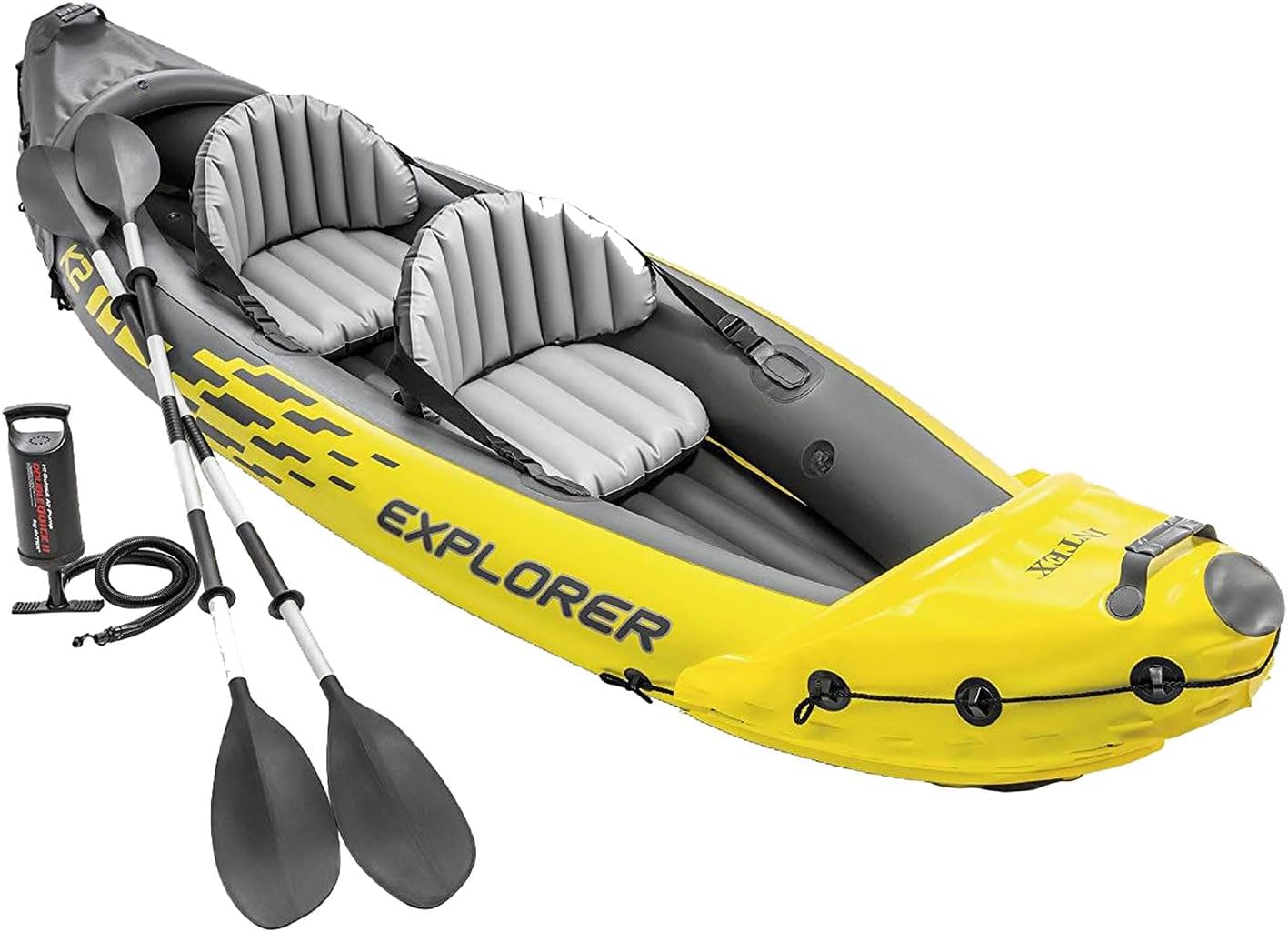 Intex 68307EP Explorer K2 Inflatable Kayak Set