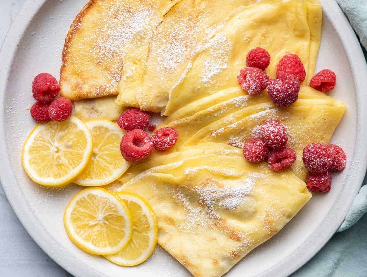 Lemon Sugar Crêpes