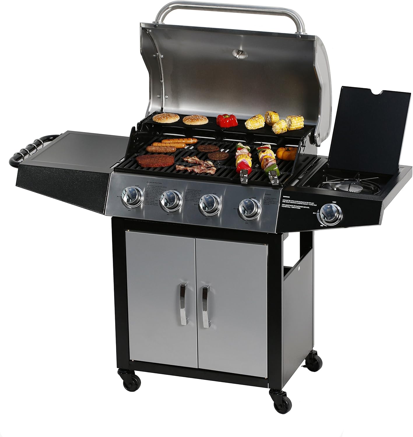 MASTER COOK 4-Burner Propane Gas Grill