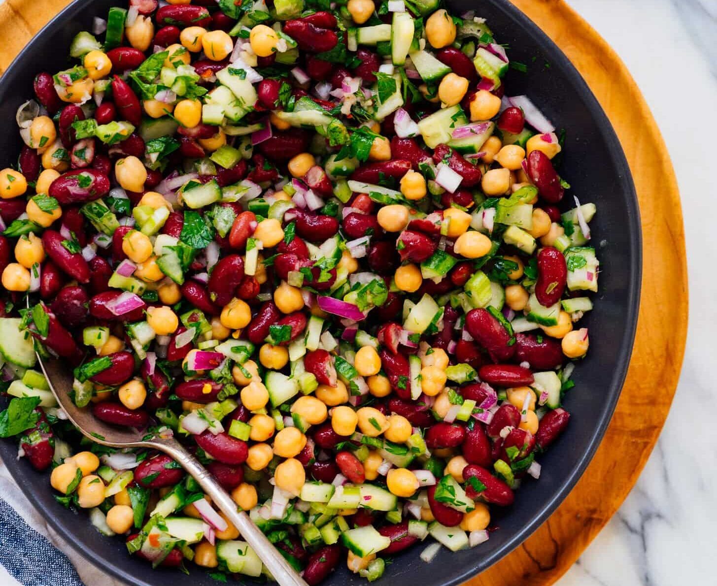 Mediterranean Bean Salad