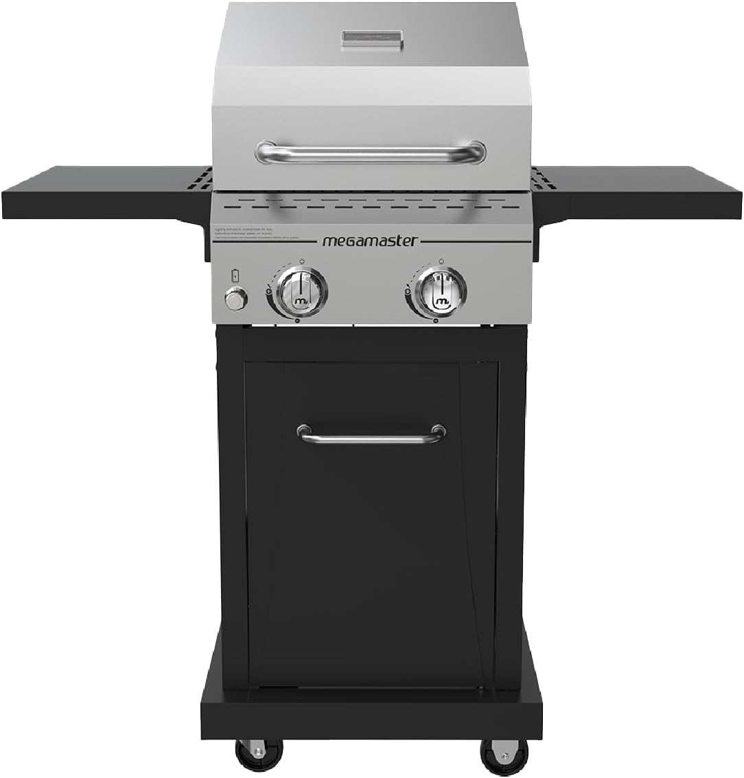Megamaster 2-Burner Propane Gas Grill