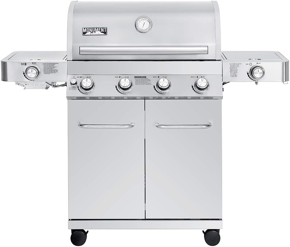 Monument Grills 4-Burner Propane Gas Grill