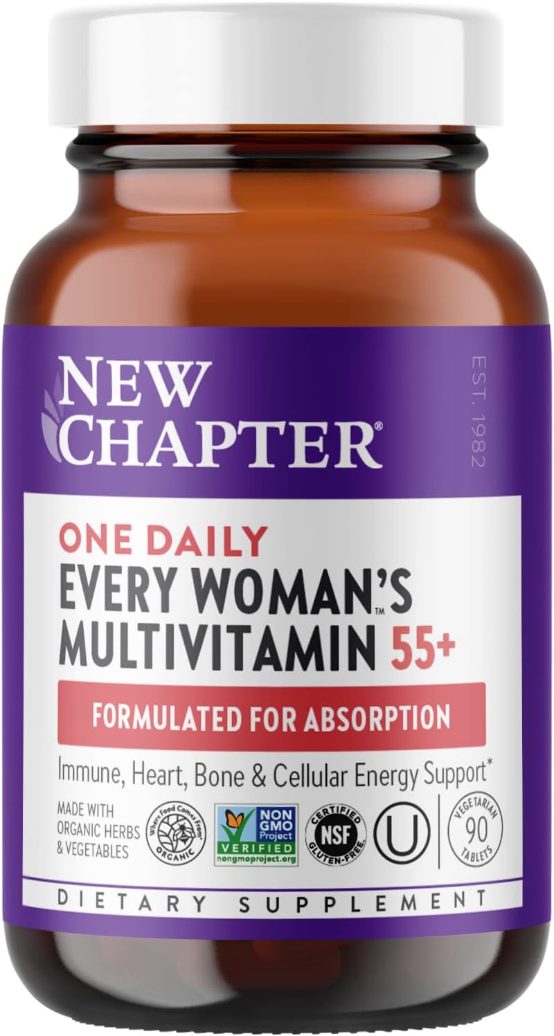 New Chapter One Daily Every Woman’s Multivitamin 55+