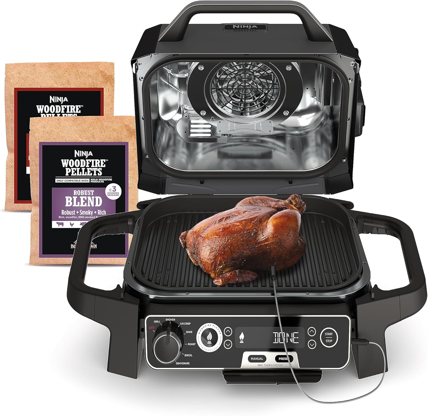 Ninja OG751 Woodfire Pro Outdoor Grill and Smoker