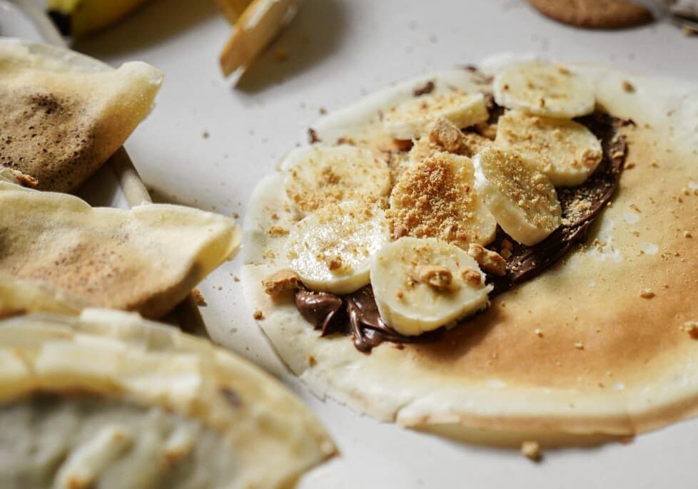 Nutella Crêpes with Bananas