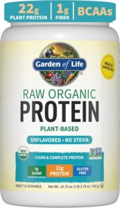 Organic Vegan Unflavored Protein Powder